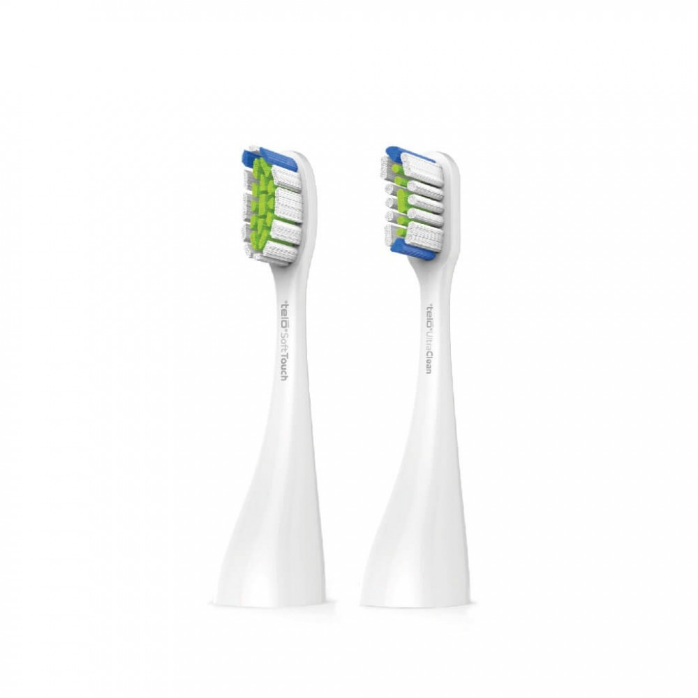 فرشاة أسنان كهربائيه تيلو للعناية بالأسنان P1 سوبر سونيك - أبيض