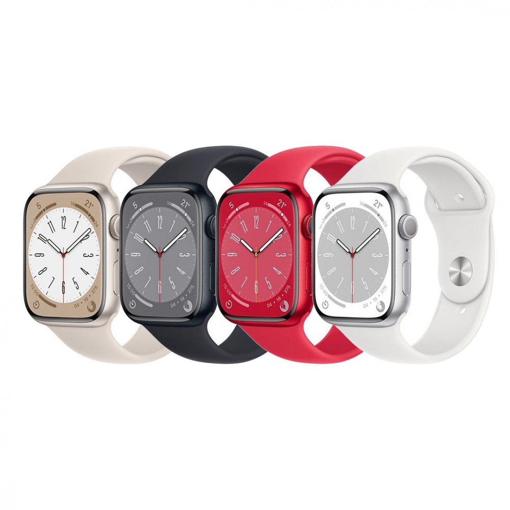 ساعة ابل الاصدار 8 مقاس 45 ملم GPS